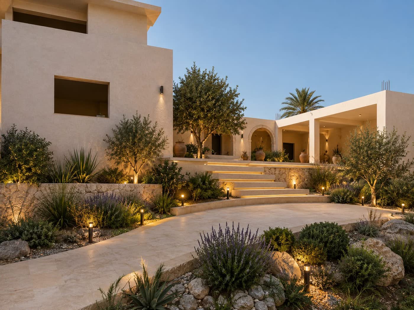 Kemerli Villa — teslim edilmiş hâli, Büyükkonuk